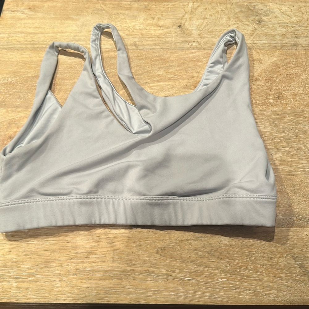 Asymmetrical alo sports bra